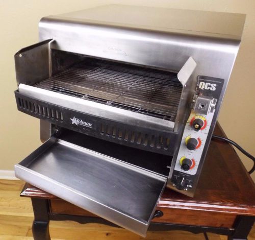 Holman QCS-3-95ARB Quartz Convection System Countertop Conveyor Toaster Oven