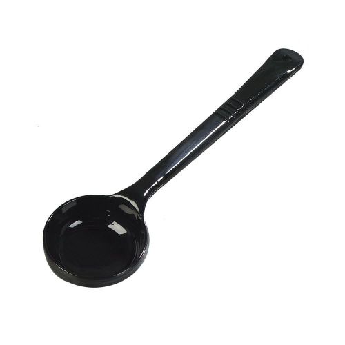 Carlisle 4380-503 measure miser 4 oz. black solid spoon for sale