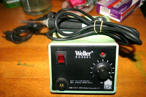 Weller Soldering Iron with Iron  EC 1301  EC 3002C