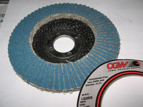 CGW Grinding Wheel 4 - 1/2&#034; x 7/8&#034; , 40 Grit