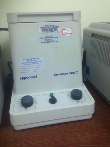 Eppendorf Centrifuge 5415C