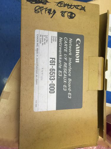 CANON NEWTWORK INTERFACE BOARD-E3 F61-6513-000 NIB FOR GP200-210-211-215-216