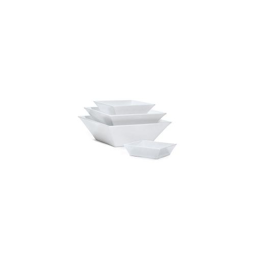 G.e.t. ml-279-w siciliano 23 oz. white square bowl for sale