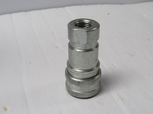 Parker female steel hydraulic quick connect coupler coupling body h2-62 h262 for sale