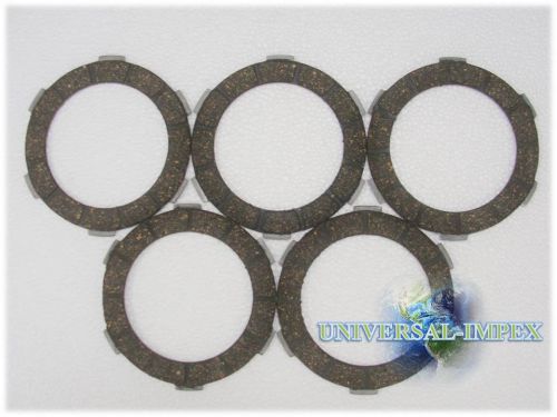 LAMBRETTA CLUTCH PLATE SET OF 5 PCS HARD COMPOUND TYPE HIGH QUALITY LI /GP/SX/TV