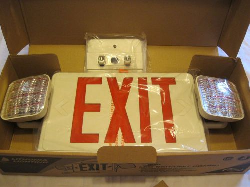 Lithonia Lighting ECR LED M6 (LED EXIT/UNIT COMBO) New in Box