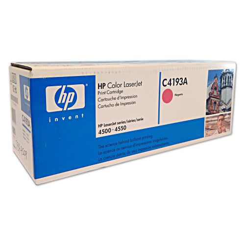 Hp oem laser jet magenta print cartridge c4193a for sale