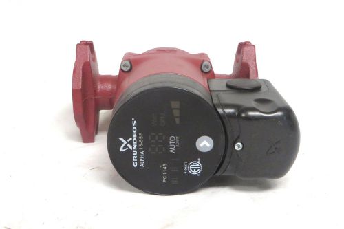 Grundfos Alpha 15-55F (59896877) Circulator Pump w/ IFC, 1/16HP, 115V