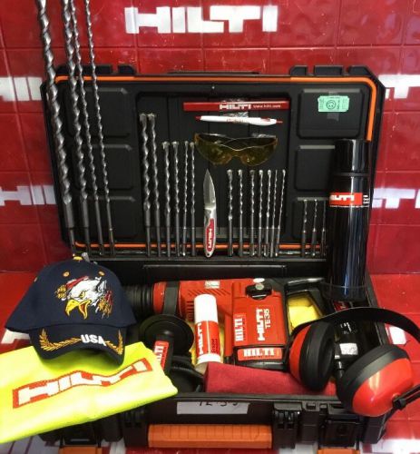 Hilti te 35 hammer drill, l@@k, preowned, very strong, free bits, fast shipping for sale