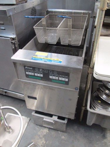 *new* pitco frialator sfse18 elec. fryer - 90 lbs - digital controls - filter for sale