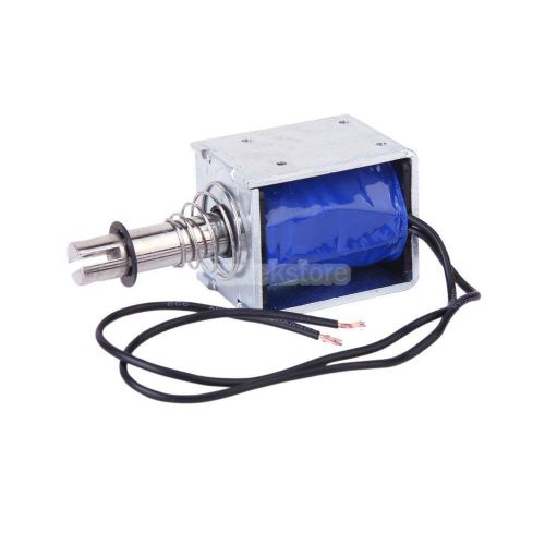 Dc 12v 10mm stroke push-pull type open frame solenoid electromagnet 1n holding for sale