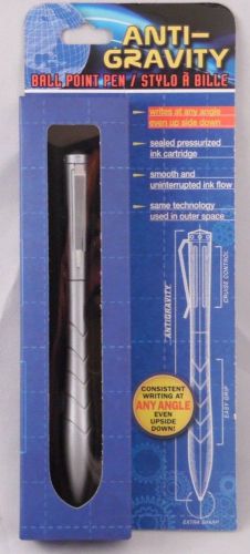 Anti-gravity ball point  pen - writes at any angle - writes upside down (silver) for sale