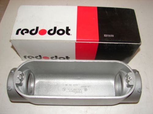 RED DOT BC-6 CONDUIT BODY 2&#034; C-STYLE ***NIB***