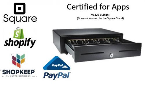 Apg vasario 16&#034;x16&#034; vb320-bl1616 cash drawer -certified for app driven programs for sale