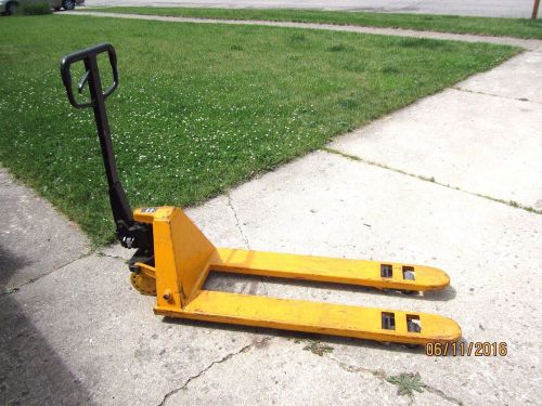 USED E-Z LIFT 48&#034; X 20&#034; PALLET JACK FLOOR