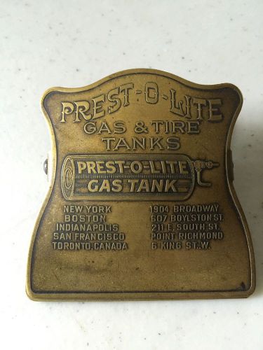 Vintage Brass Prest O Lite Document Clip