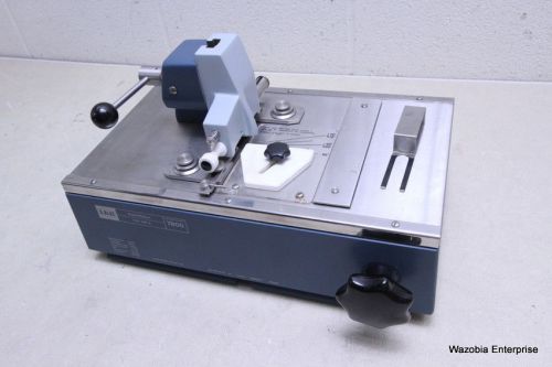 LKB MICROTOME GLASS KNIFE MAKER KNIFEMAKER TYPE 7801B 7800 7801