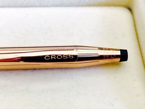 CROSS Classic Century 14 KT Gold Filled/Rolled Gold, B/P Pen 1502 New In Box