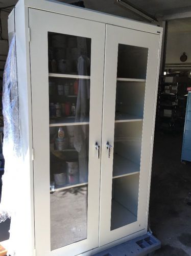 Sandusky - steel storage cabinet   78&#034; tall x 46&#034; wide x 24&#034; deep ea4v462478-07 for sale