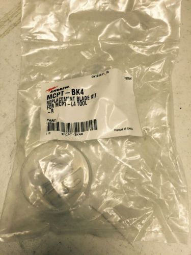 Andrew mcpt-bk4 replacement blades for mcpt-l4 coax cable prep tool for sale
