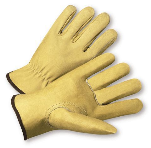 GLOVES,GRAIN PIGSKIN MENS 3PK