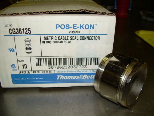 METRIC CABLE SEAL PROTECTORS T&amp;B BOX OF 10 NEW