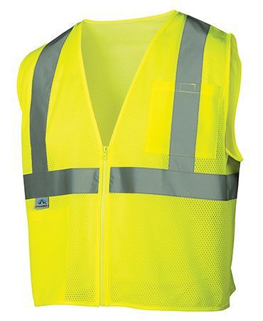 SAFETY VEST,HI-VIS,LIME,XL