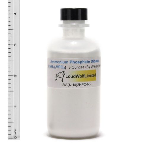 Ammonium Phosphate Dibasic  Ultra-Pure (98%)  3 Oz  SHIPS FAST from USA