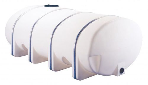 1235 gallon poly plastic water  elliptical leg tank for sale