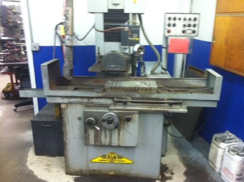 10&#034; w 20&#034; l elb star 1020 va ii surface grinder, auto idf, 3x auto feeds, emc, c for sale