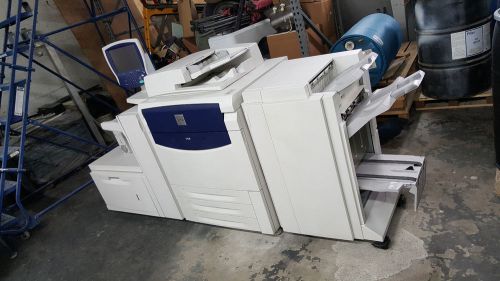 Xerox 700 Digital Color Press Copier Printer Single Oversize W/ Booklet Maker