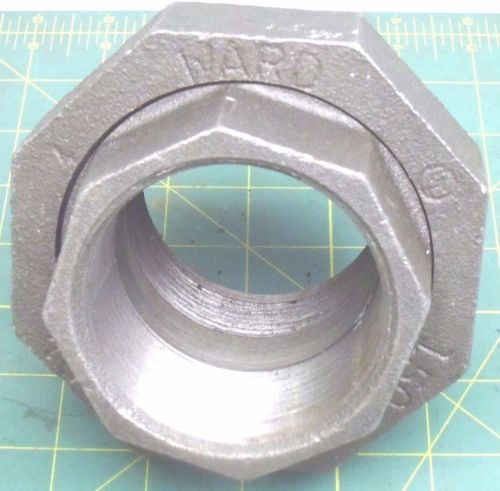 WARD 2-1/2&#034; UNION BLACK IRON PIPE FITTING FEMALE NPT THREADED (QTY 1) #56401