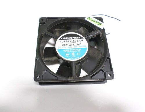 CIRCUIT-TEST TUBEAXIAL FAN 115V 60HZ 22W CFA11512038HB