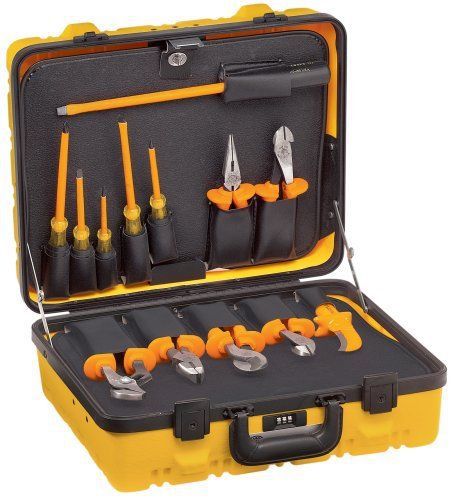 NEW KLEIN 33525 13-PIECE UTILITY INSULATED TOOL KIT