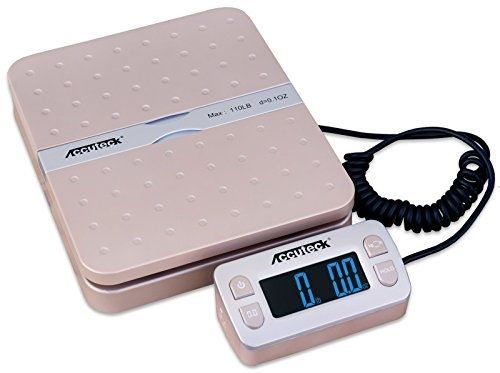 ShipPro W-8580 110lbs x 0.1 oz Gold Digital shipping postal scale,