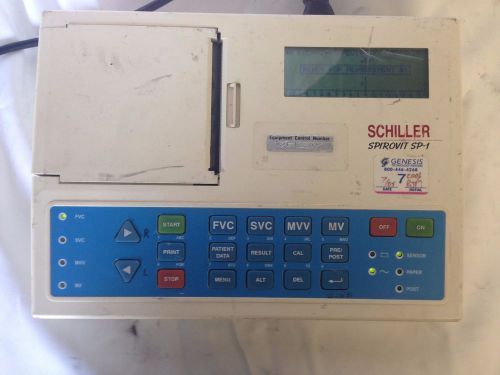 Schiller sp-1 spirovit for sale