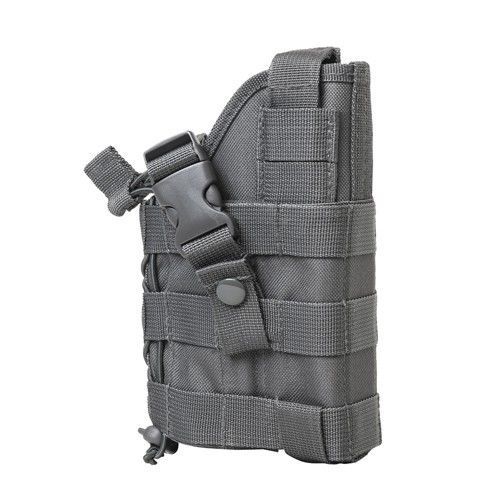 NcStar Vismall Ambidextrous Modular Molle Pistol Holster Gray CVHOL2953U