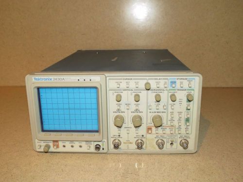 TEKTRONIX 2430A DIGITAL OSCILLOSCOPE (A)