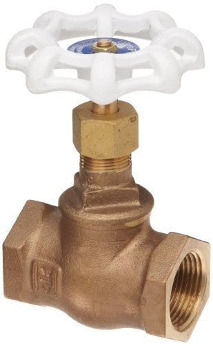 Milwaukee Valve UP502 Series Bronze Globe Valve, Potable Water Service, Inline,