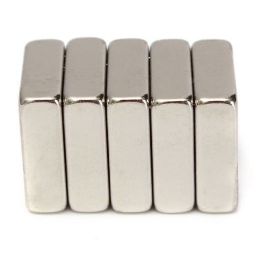 5pcs n52 15x15x5mm 5mm hole strong block cuboid magnet rare earth neodymium for sale