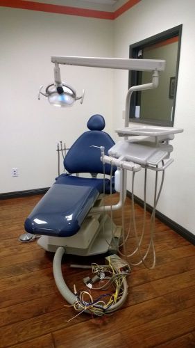 Adec cascade 1040 dental chair package *price drop* missing assistant unit for sale