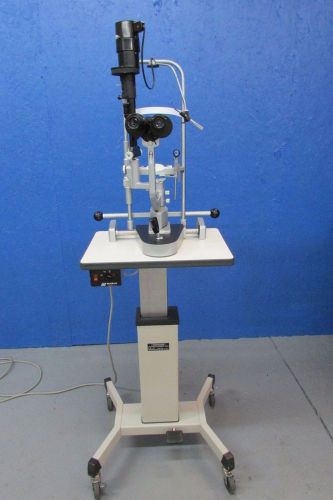 Topcon IT-1 with Marco IIB slit lamp with accessory box