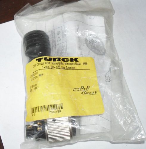 Turck B 71101-0/21   U2-04061    **FACTORY SEALED**