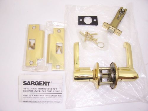 Sargent GX-Series (Cylindrical Lock) New! SIP! w/Instructions Lever Lock 3U65