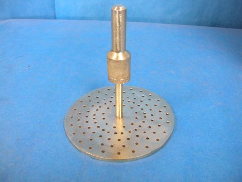 Soils Test Lab 140mm (5.5&#034;) Brass Swell Plate Perforated