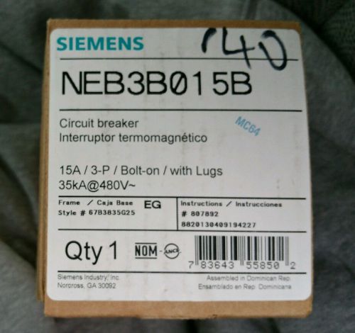 Siemens NEB3B015 NIB