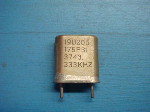 (1) GE 19B206175P31 3743.333KHz VHF LO-BAND CRYSTAL OSCILLATOR VINTAGE AUDIO