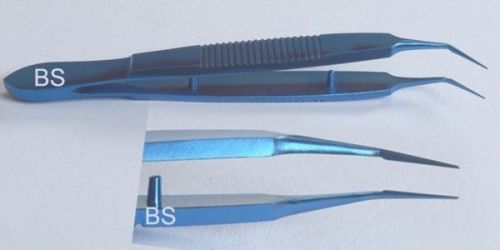 Titanium mcpherson tying forceps straight&amp;angled ophthalmic instruments 5 for sale