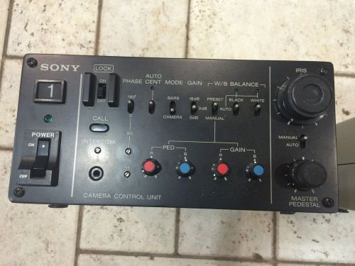 SONY CAMERA CONTROL CCU-M3  Labeled #1