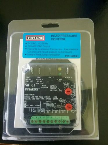 TOTALINE 24VAC Head Pressure Control P251-0083H NEW